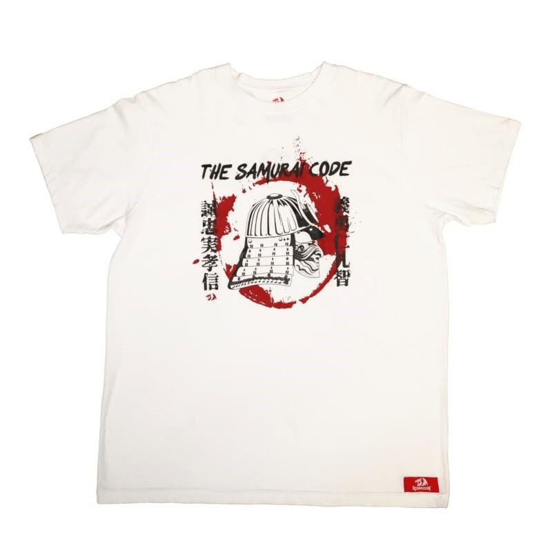 Redragon Samurai T-Shirt White - Medium RD-GS010-WHT-M