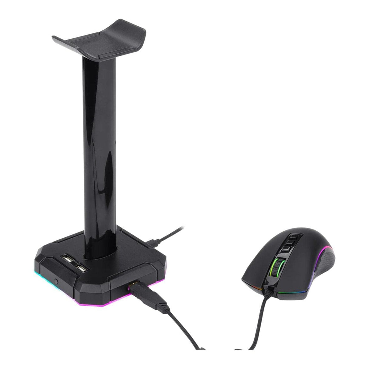Redragon HA300 Scepter Pro RGB Headset Stand With USB Pass Through RD-HA300