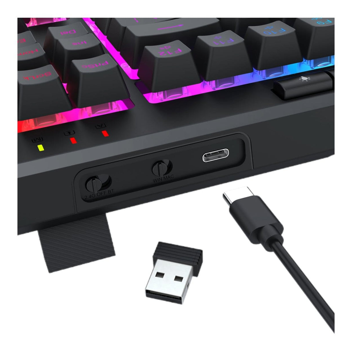 Redragon SHIVA Pro Wireless Gaming Keyboard RD-K516RGB-PRO