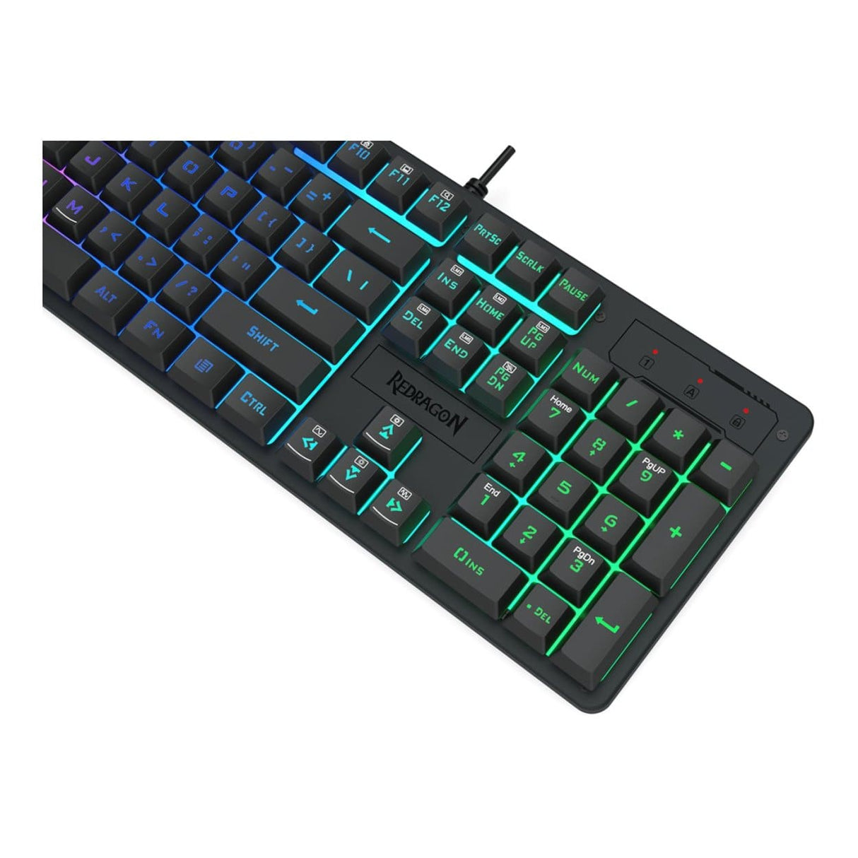 Redragon K521 Upgrade Rainbow LED Gaming Keyboard RD-K521-RGB