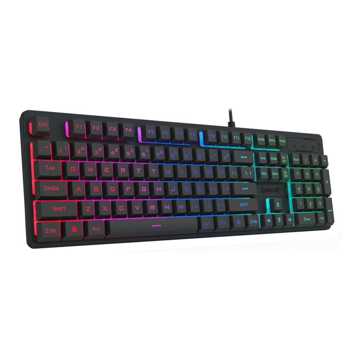 Redragon K521 Upgrade Rainbow LED Gaming Keyboard RD-K521-RGB