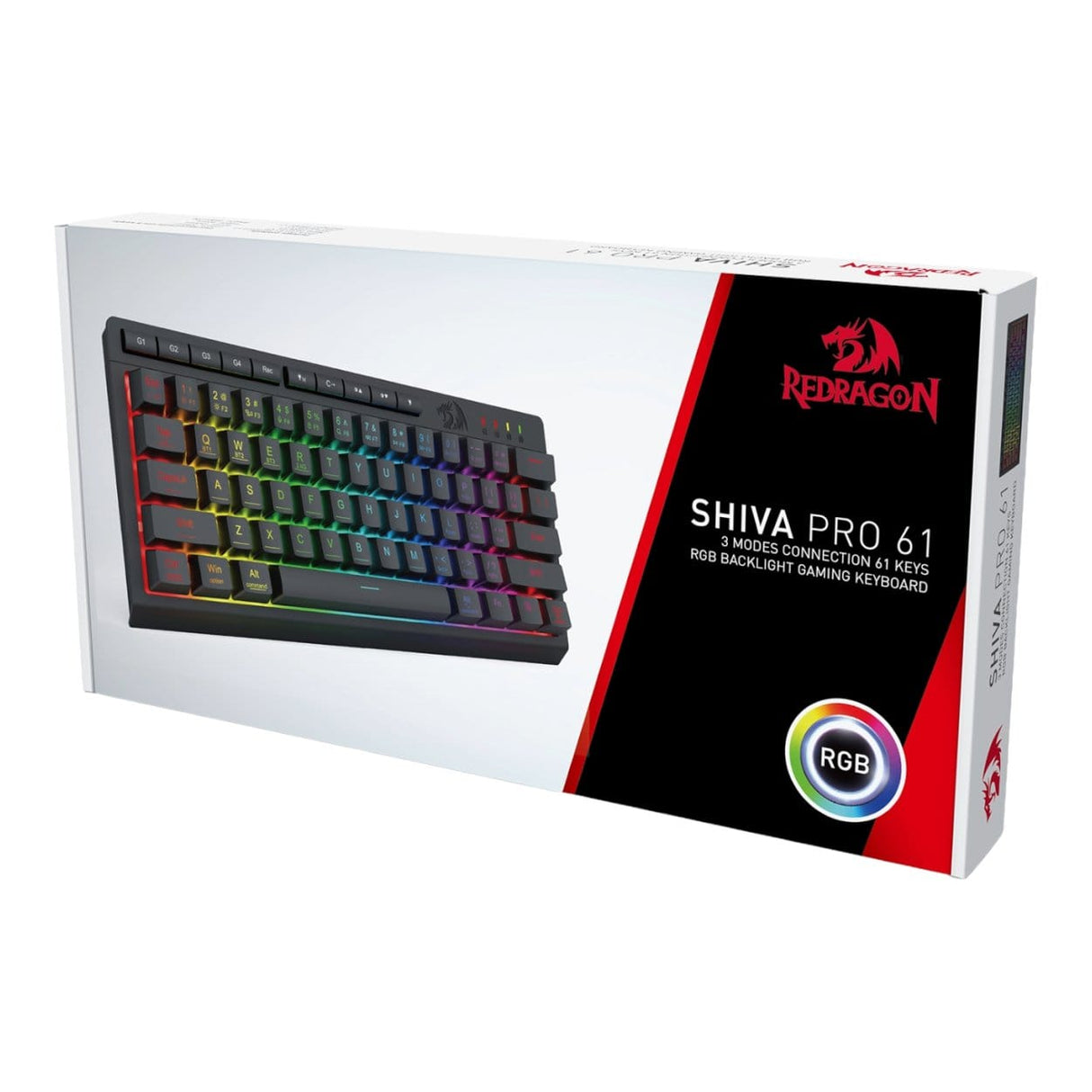 Redragon SHIVA K522 Pro RGB Wireless Gaming Keyboard RD-K522RGB-PRO