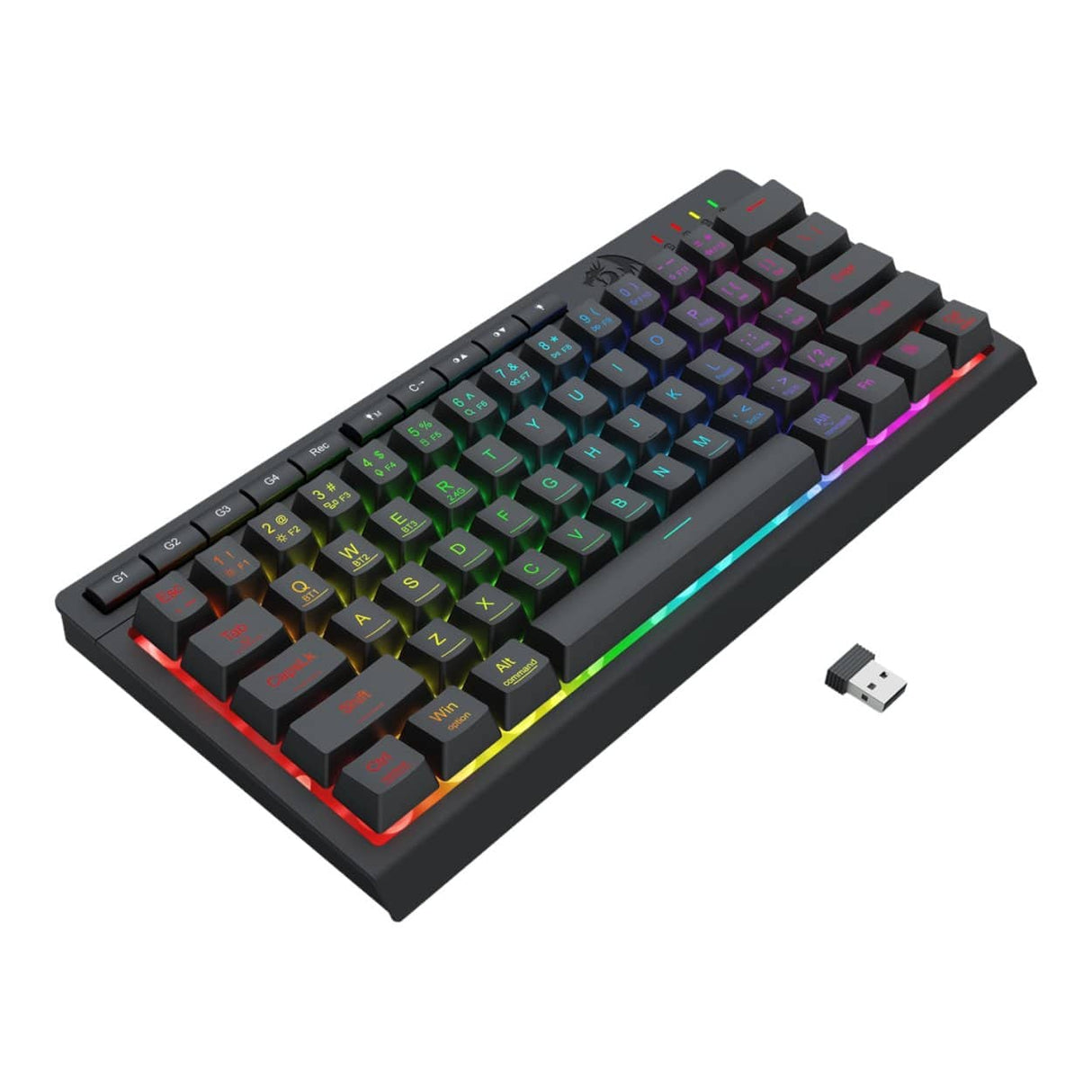 Redragon SHIVA K522 Pro RGB Wireless Gaming Keyboard RD-K522RGB-PRO