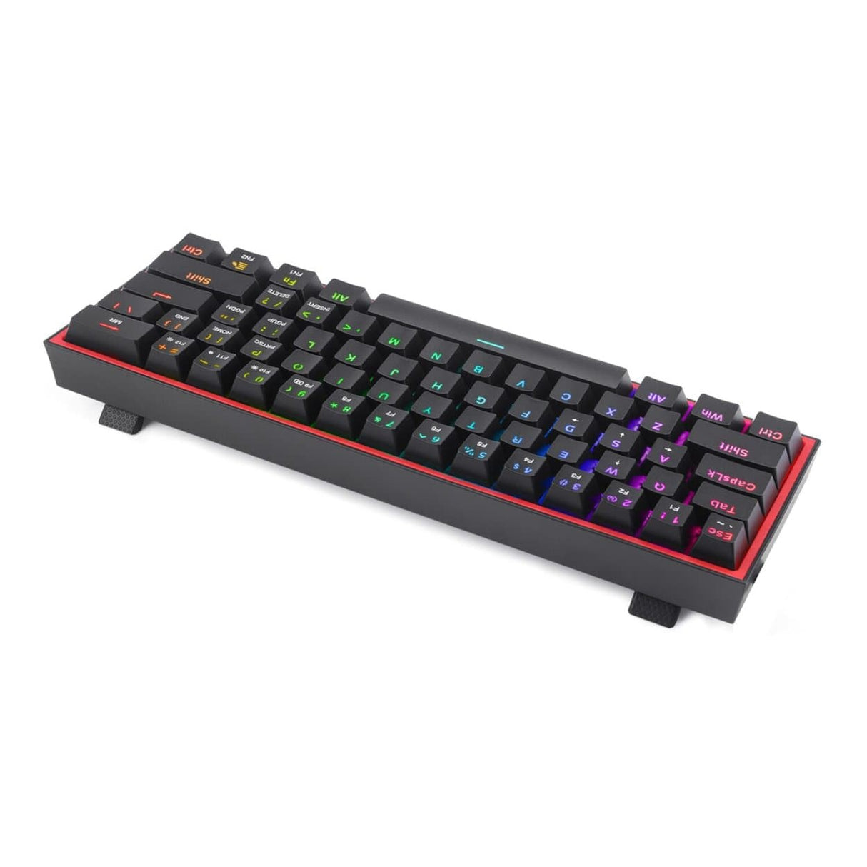 Redragon K617 FIZZ 60 Wired RGB Gaming Keyboard - Black RD-K617-RGB