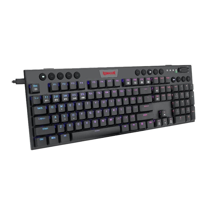 Redragon K618 Horus Red Switches Wireless RGB Mechanical Gaming Keyboard RD-K618-RGB