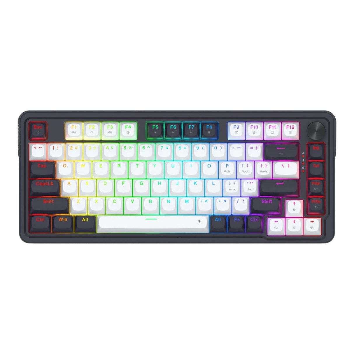 Redragon K673 UCAL 75 Magnetic Ultramag Switch Wired Keyboard Black RD-K673WB-RGB-M