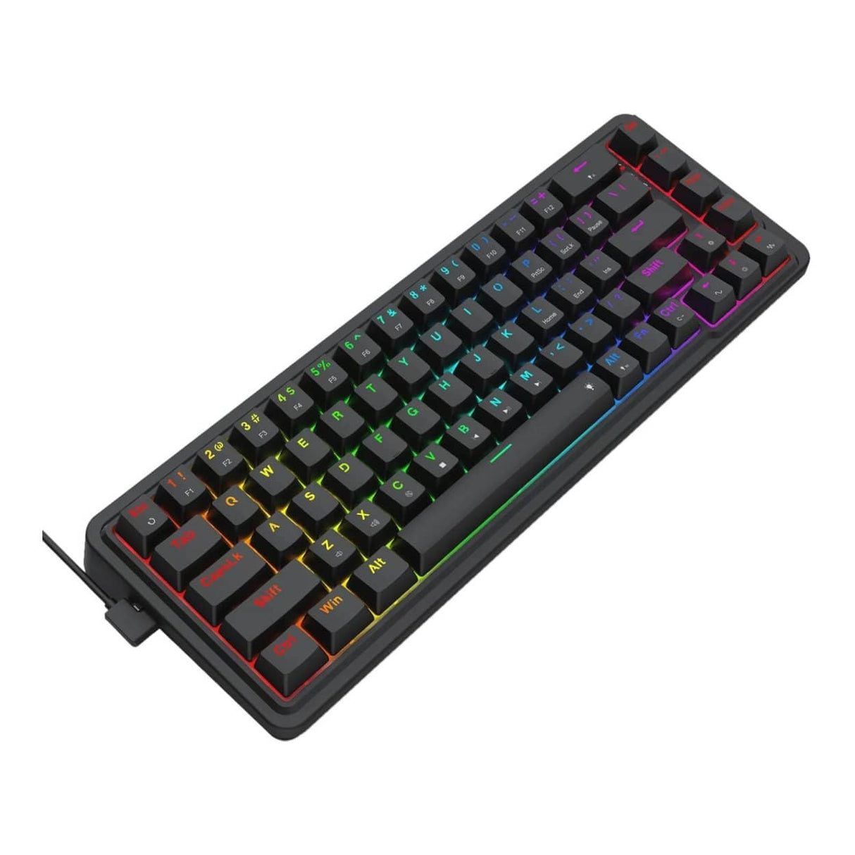 Redragon NOVA K709 Wired Gasket RGB Gaming Keyboard Black RD-K709-RGB