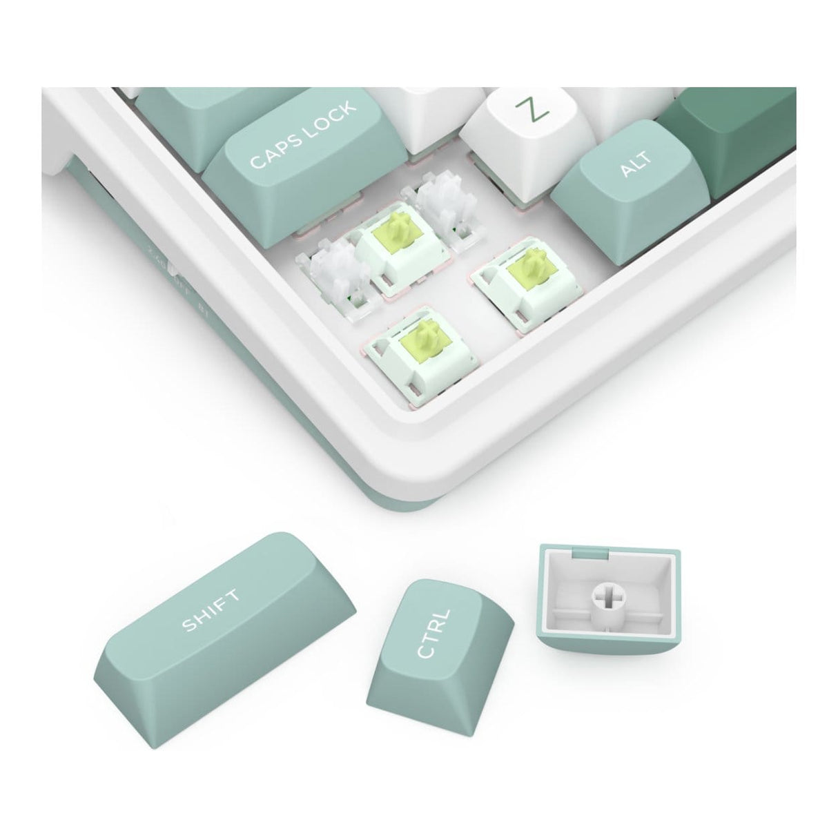 Redragon K719WGB Galatin RGB Pro Wireless Gaming Keyboard - White RD-K719WGB-RGB-PRO