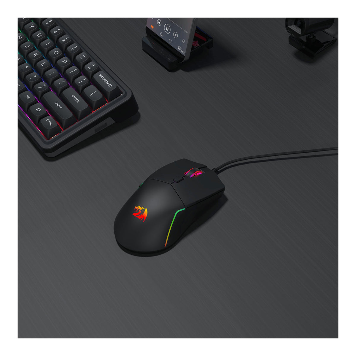 Redragon NAGA RGB Wired Gaming Mouse RD-M730-RGB