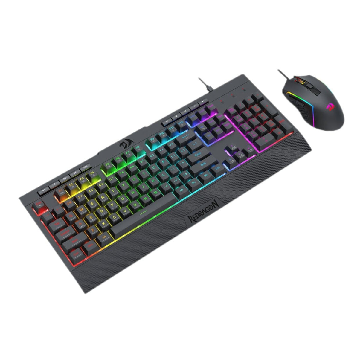 Redragon S136 Gaming Keyboard and Mouse Combo - Black RD-S151