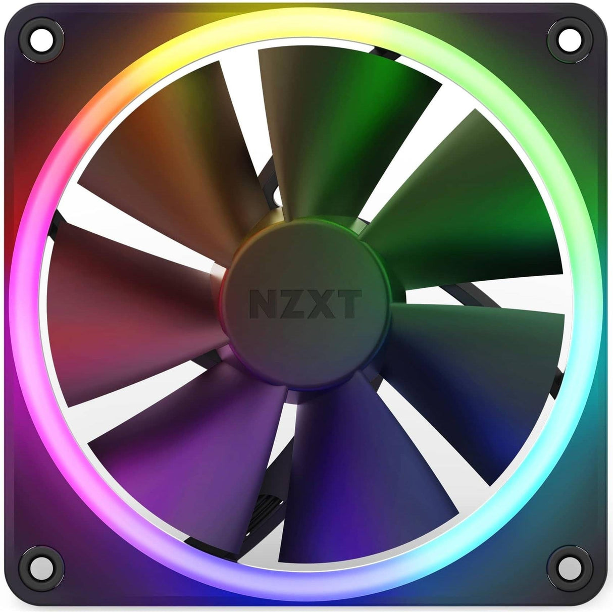 NZXT F120 RGB 120mm PWM RGB PC Fan RF-R12SF-B1