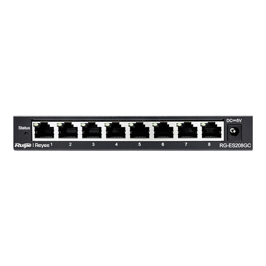Reyee 8-port Gigabit Smart Managed Switch RG-ES208GC