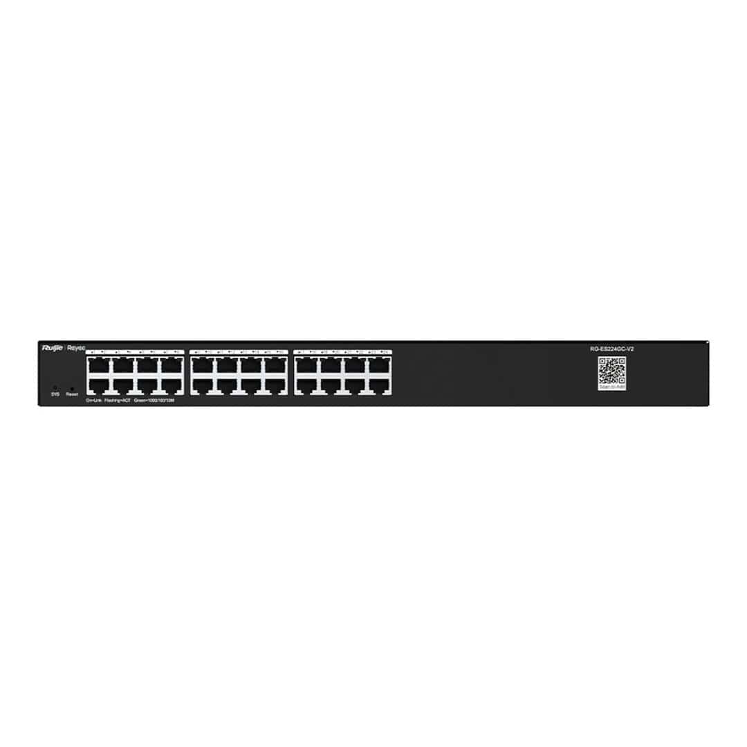 Reyee 24-port Gigabit Smart Managed Switch RG-ES224GC-V2