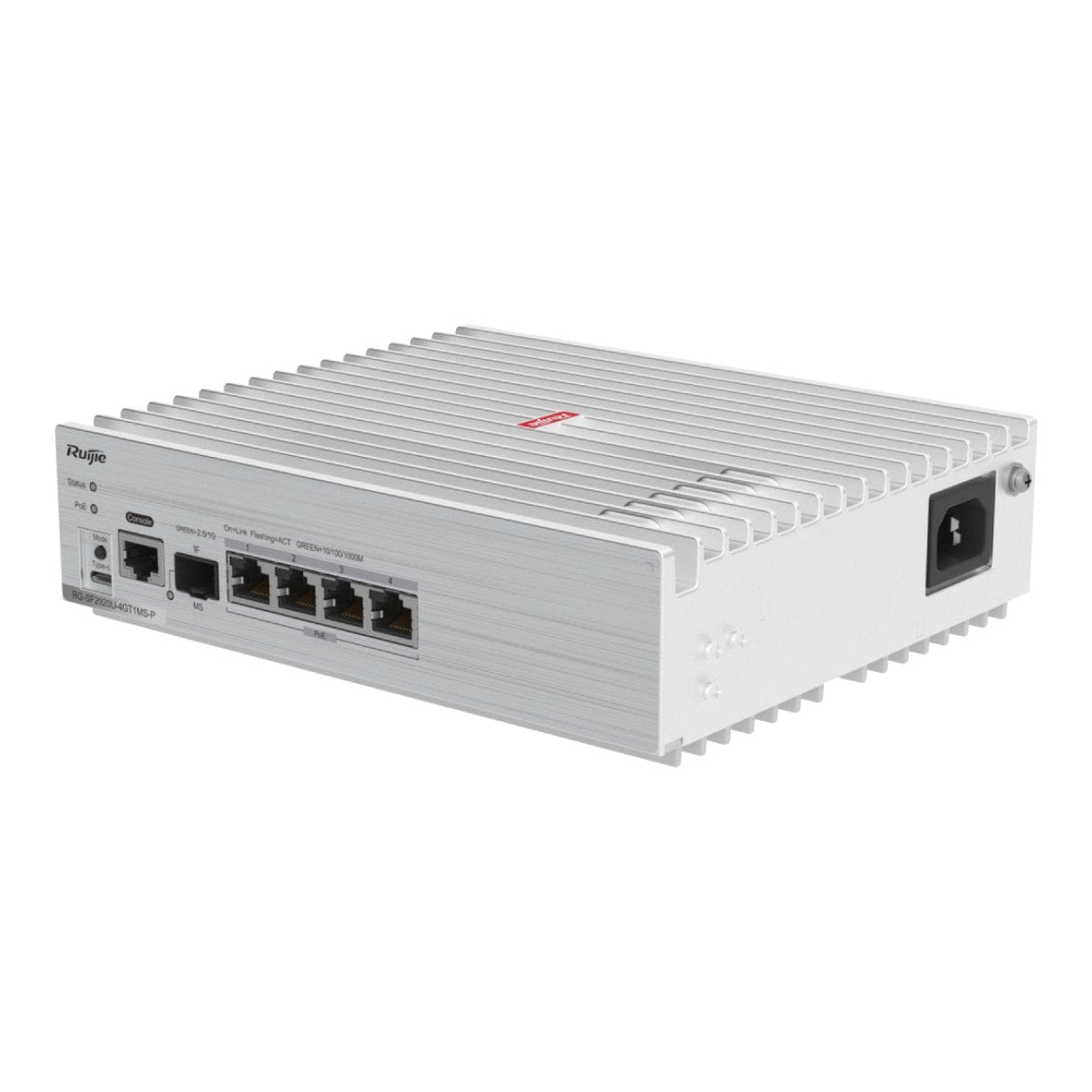 Ruijie Networks RG-SF2920U-4GT1MS-P 4-port GE 1 x 2.5G Uplink Optical Port All-Optical PoE Switch