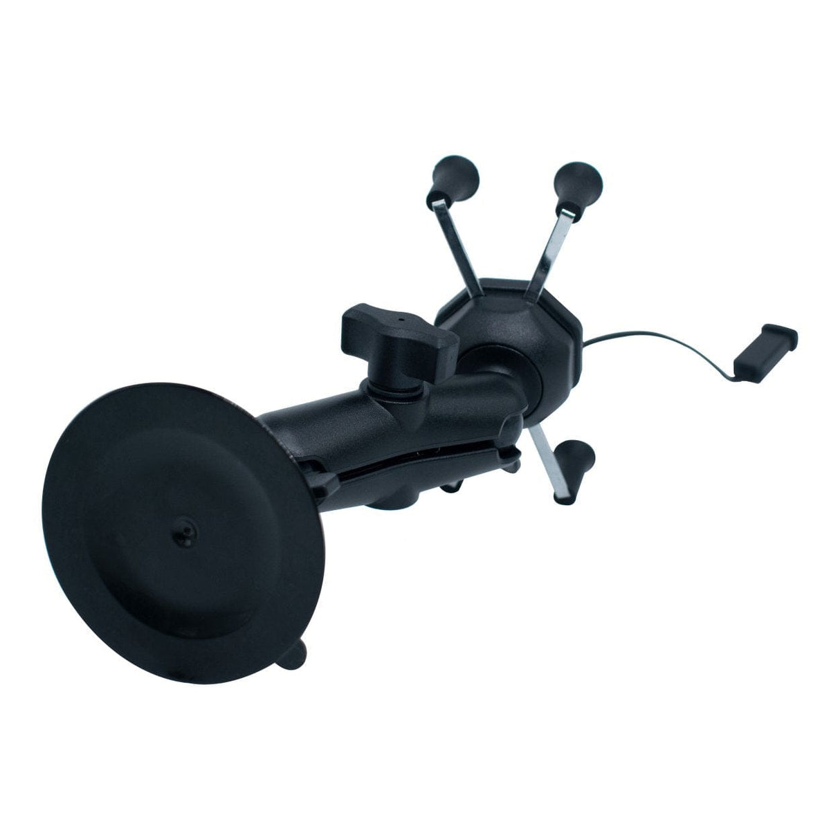 Rizzen X-Grip Wireless Phone Charger with USB Arm RIZZ-XGC-SC-B9-BTB