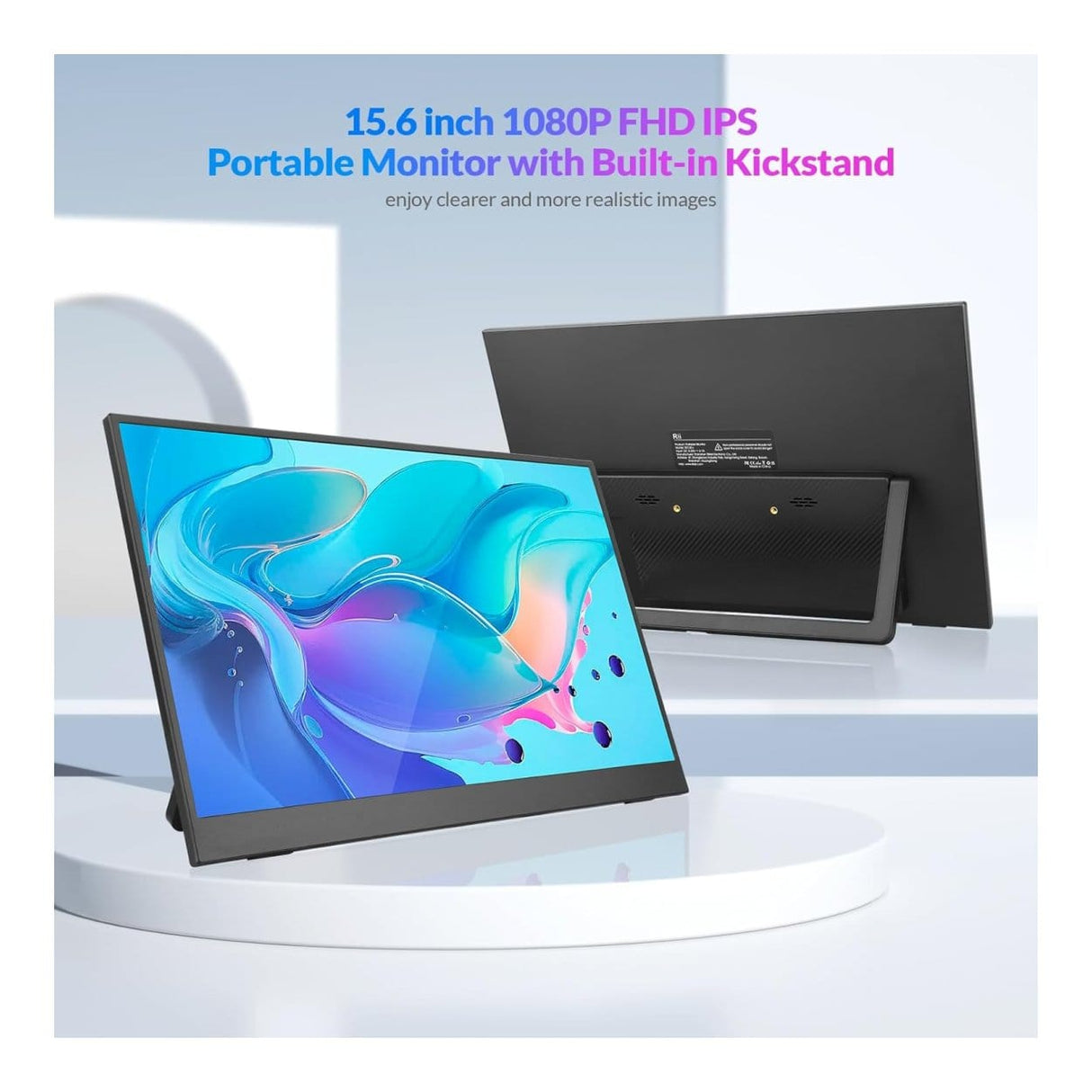 RII RS100+ 15.6-inch 1920 x 1080p FHD 16:9 60Hz LCD IPS Portable Monitor