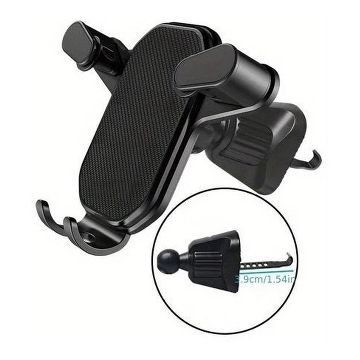 Ezra 360° Adjustable Car Air Vent Mobile Phone Holder Square Back RT-601