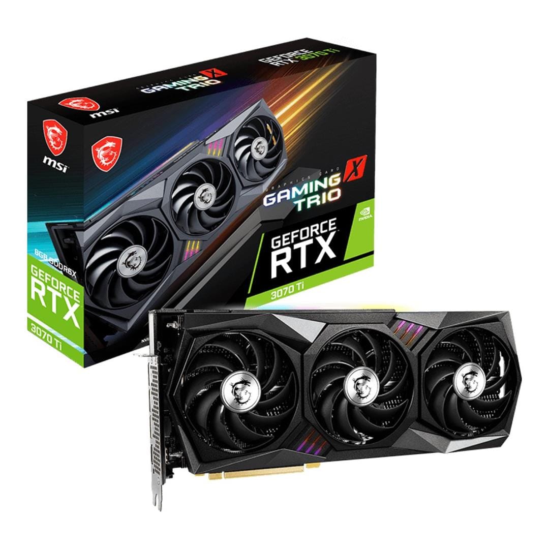 MSI RTX 3070 TI Gaming X TRIO 8G LHR 8 GB GDDR6X Graphics Card