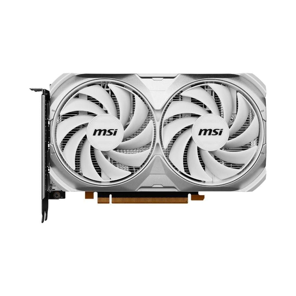MSI Ventus GeForce RTX 4060 2X White 8G OC 8GB GDDR6 Graphics Card