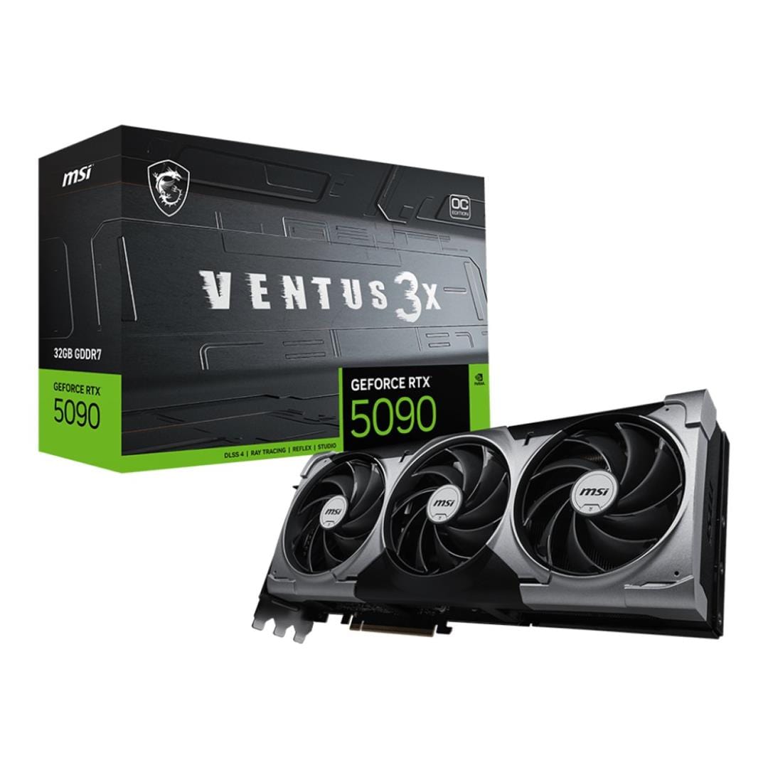 MSI GeForce RTX 5090 32G Ventus 3X OC 32GB GDDR7 Graphics Card