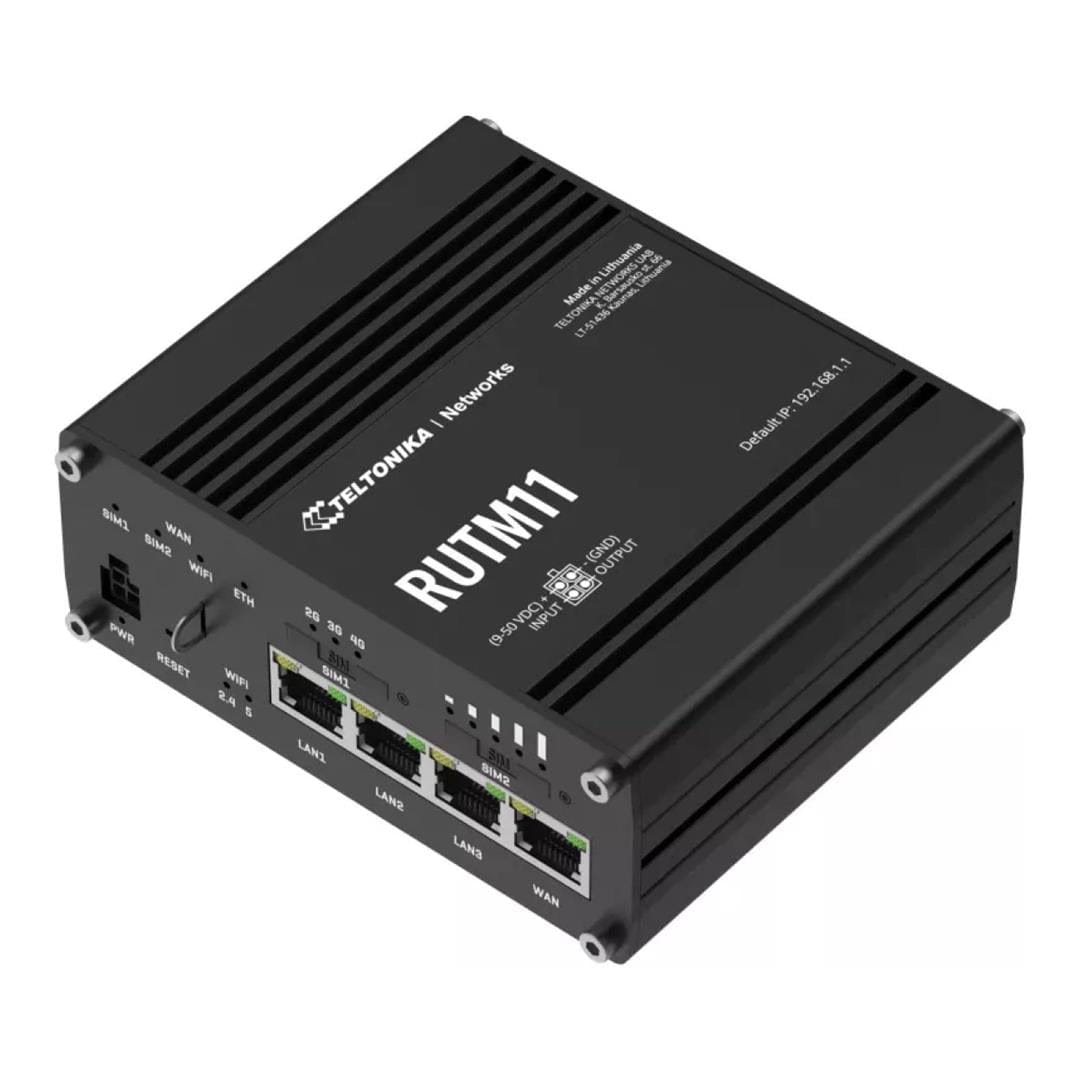 Teltonika RUTM11 Industrial 4G LTE Router
