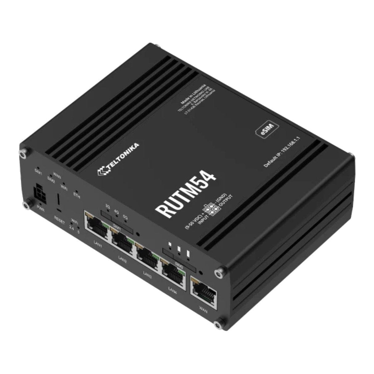 Teltonika RUTM54 5G Industrial Router with Telit Modem