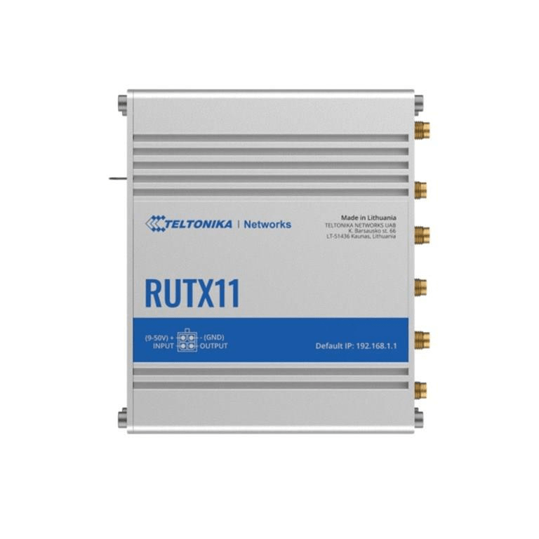 Teltonika RUTX11 Industrial Cellular LTE Cat6 Router