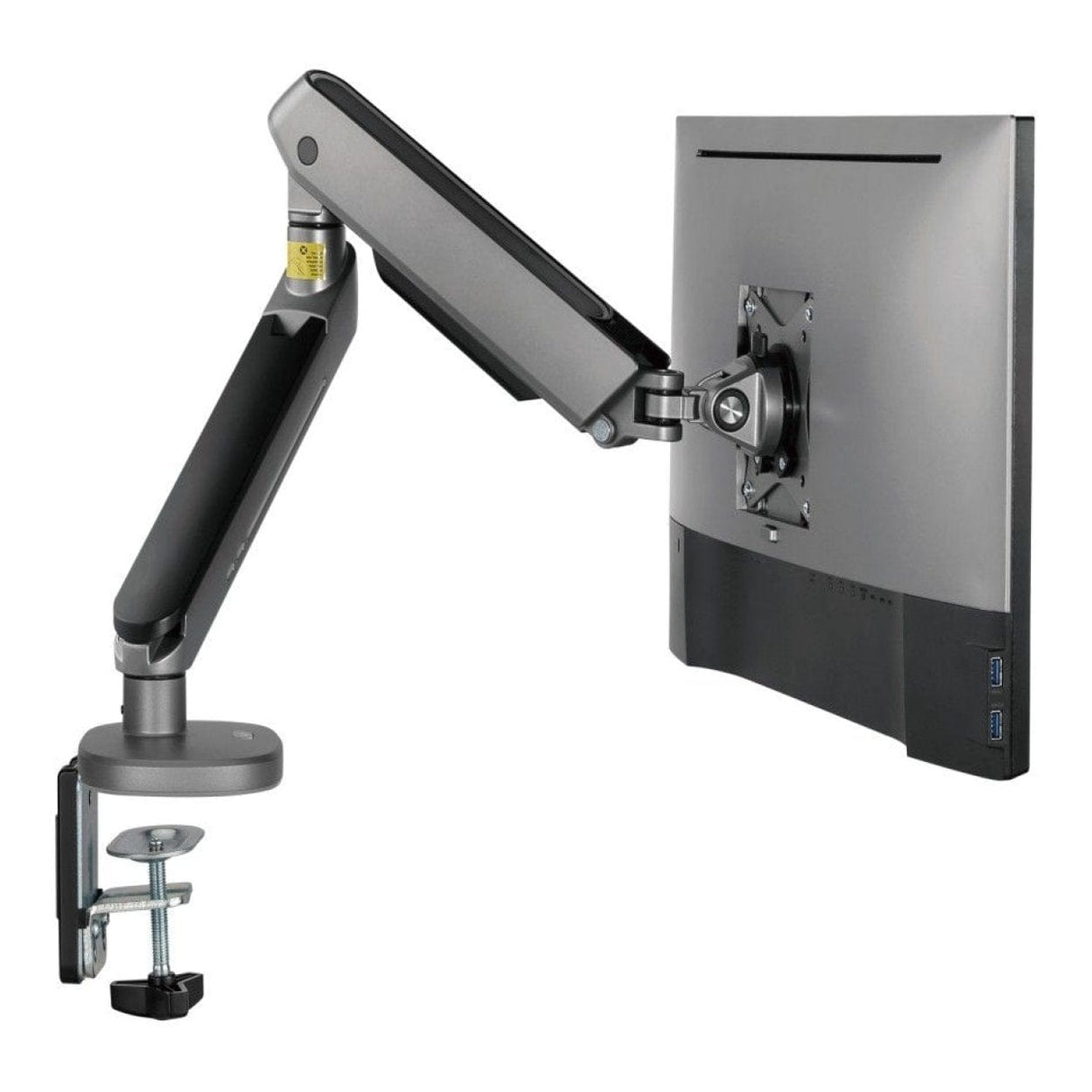 Rogueware MA100+ Aerotilt 27 to 45-inch RGB Gaming Monitor Arm with VESA Plate