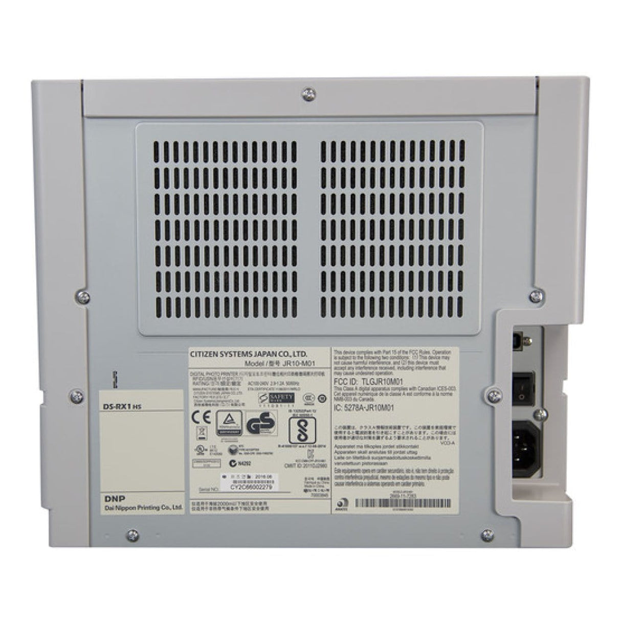 DNP RX1HS Dye-Sublimation Photo Printer