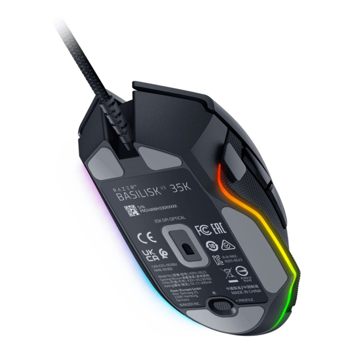 Razer Basilisk V3 35K Wired Gaming Mouse RZ01-05230100-R3M1