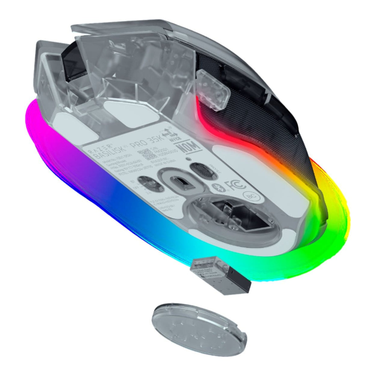 Razer Basilisk V3 Pro 35K Mouse Phantom White Edition RZ01-05240400-R3G1