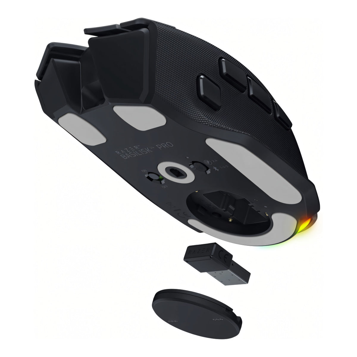 Razer Basilisk V4 Pro Wireless Gaming Mouse - Black RZ01-05670100-R3G1