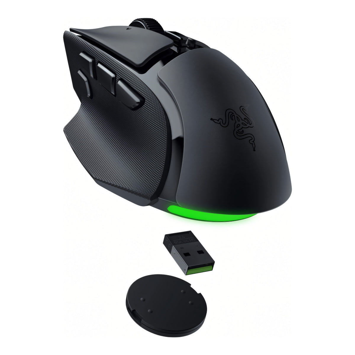 Razer Basilisk V4 Hyperspeed Wireless Ergonomic Gaming Mouse - Black RZ01-05680100-R3M1