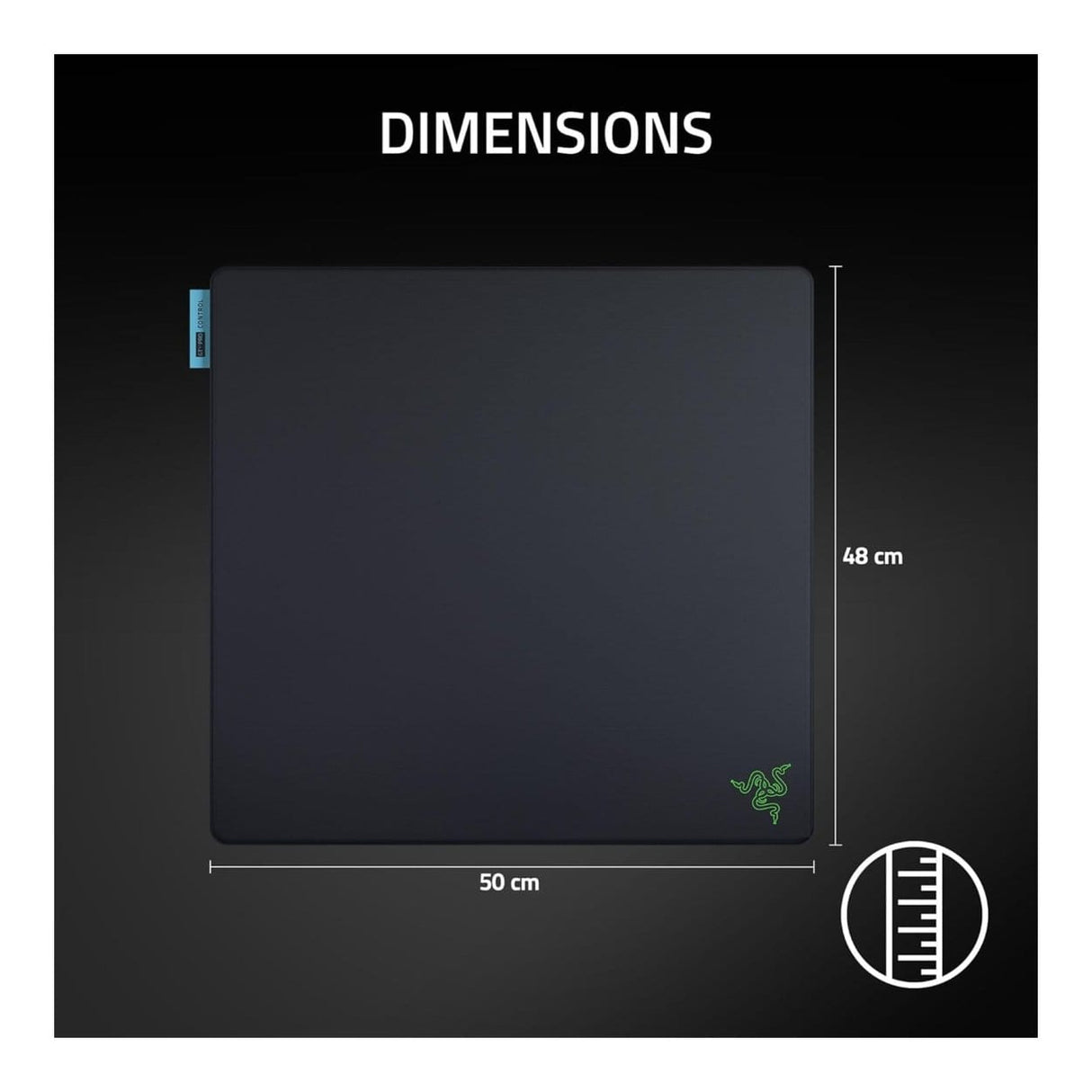 Razer Gigantus V2 Pro Mouse Pad Control - Large RZ02-05490400-R3M1
