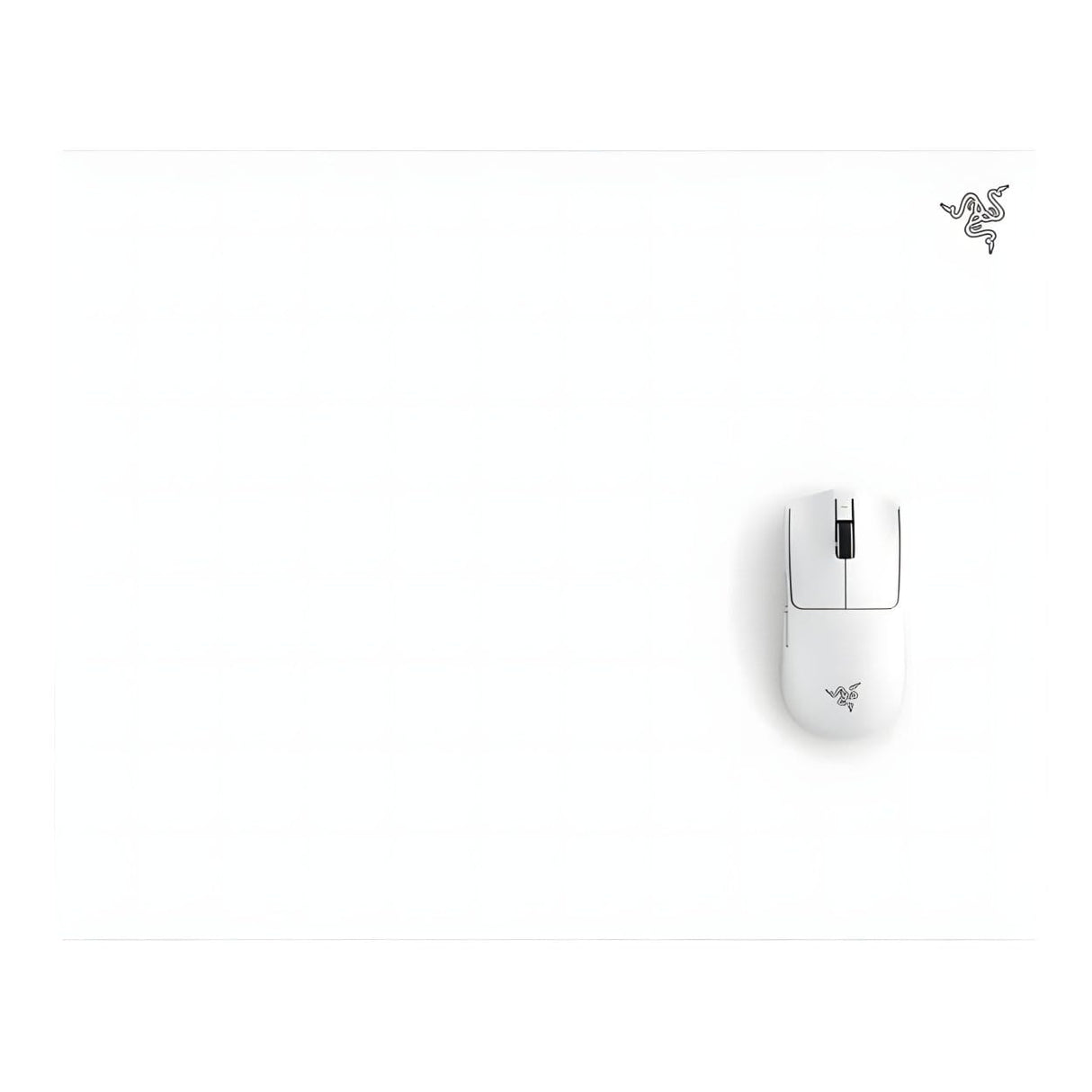Razer Atlas Pro Ultra-Thin Premium Tempered Glass Gaming Mouse Mat - XLarge White RZ02-05760200-R3M1