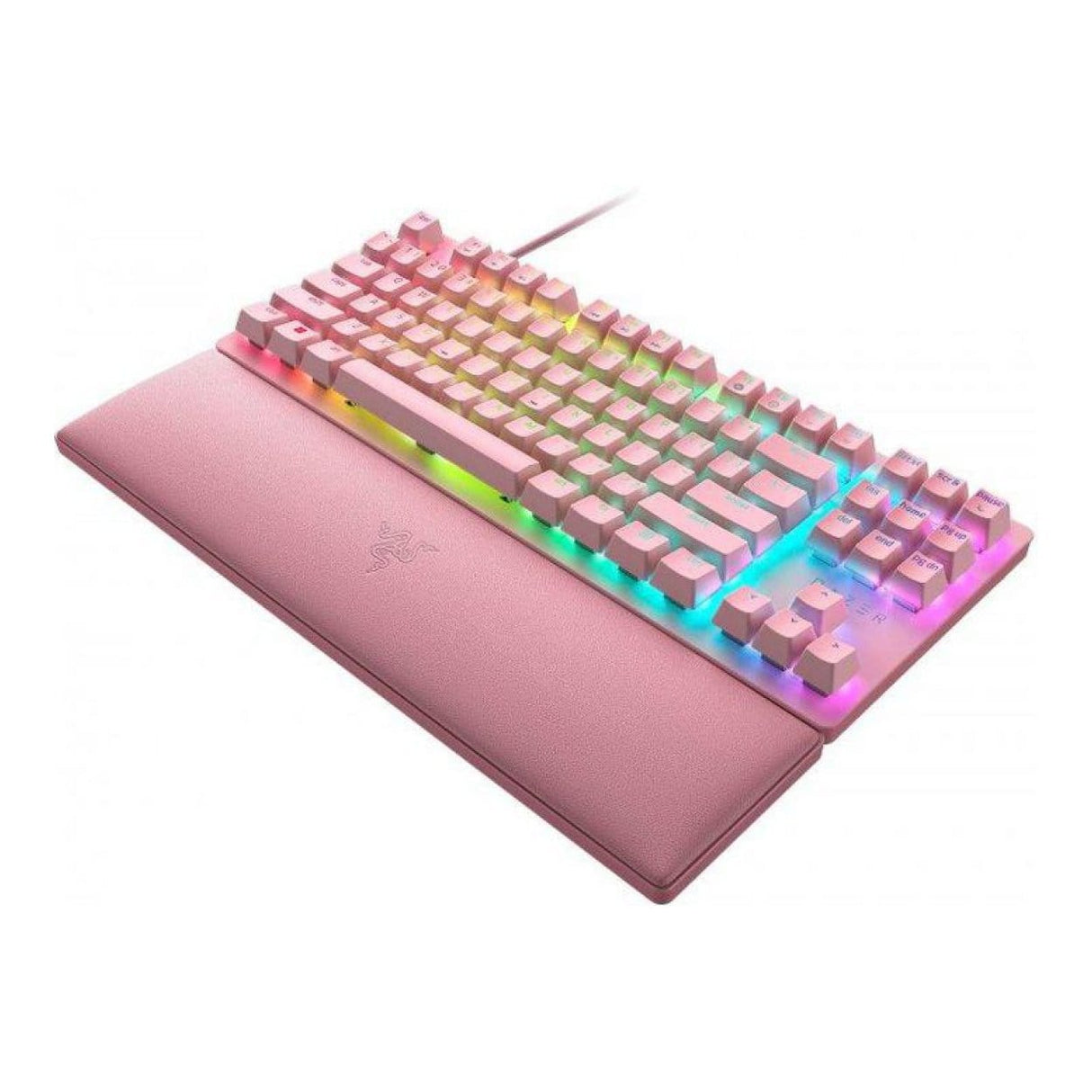 Razer Huntsman V2 TKL Wired Keyboard Gaming Quartz Pink RZ03-03942000-R3M1