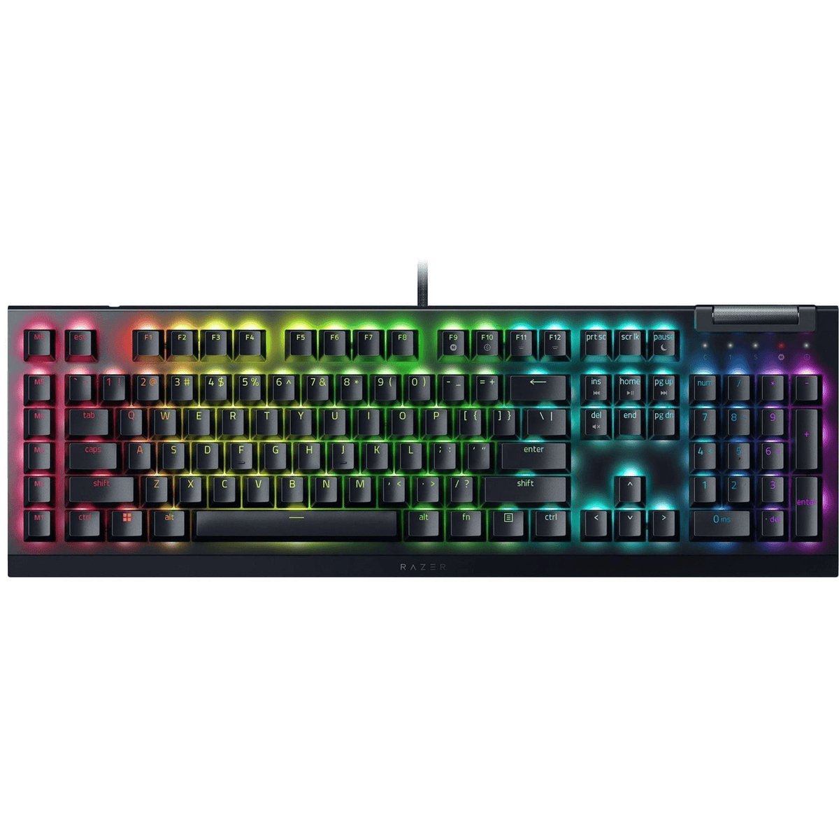 Razer BlackWidow V4 X Chroma RGB Green Clicky Switches USB Wired Razer BlackWidow V4 X Chroma RGB Green Clicky Switches USB Wired