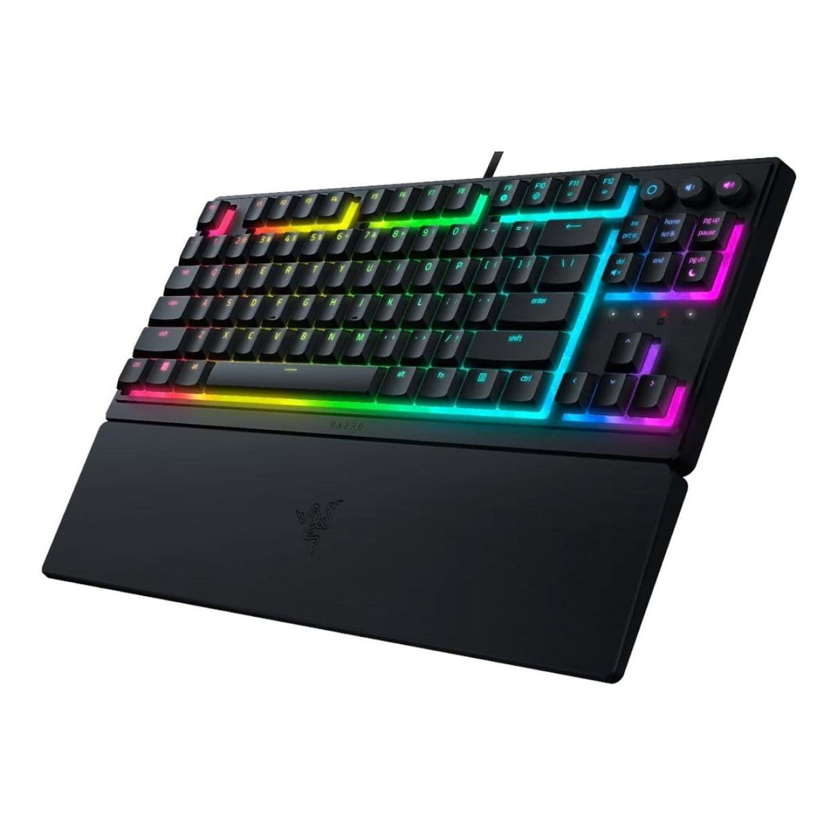 Razer Ornata V3 Low-profile RGB Tenkeyless Mecha-Membrane Gaming Keyboard Black RZ03-04880100-R3M1