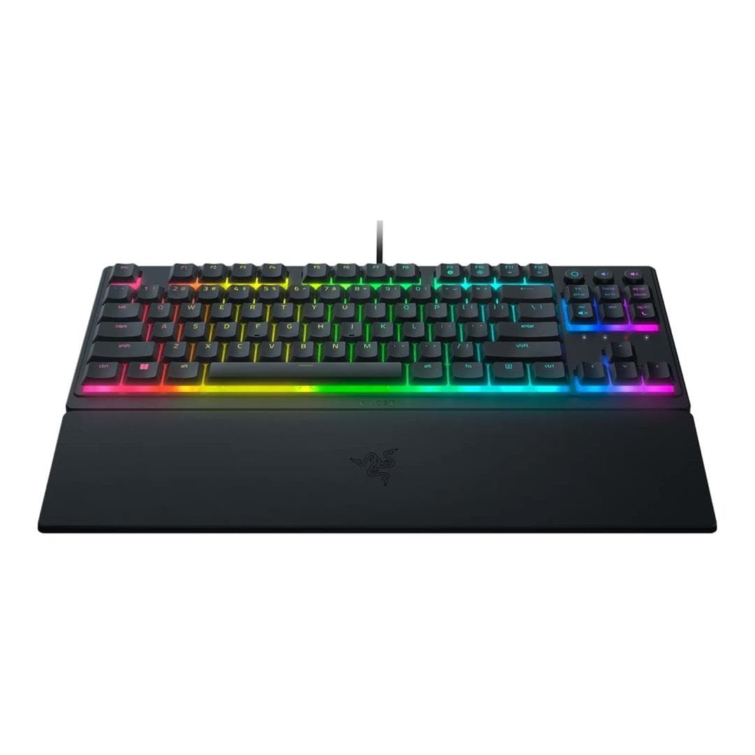 Razer Ornata V3 Low-profile RGB Tenkeyless Mecha-Membrane Gaming Keyboard Black RZ03-04880100-R3M1
