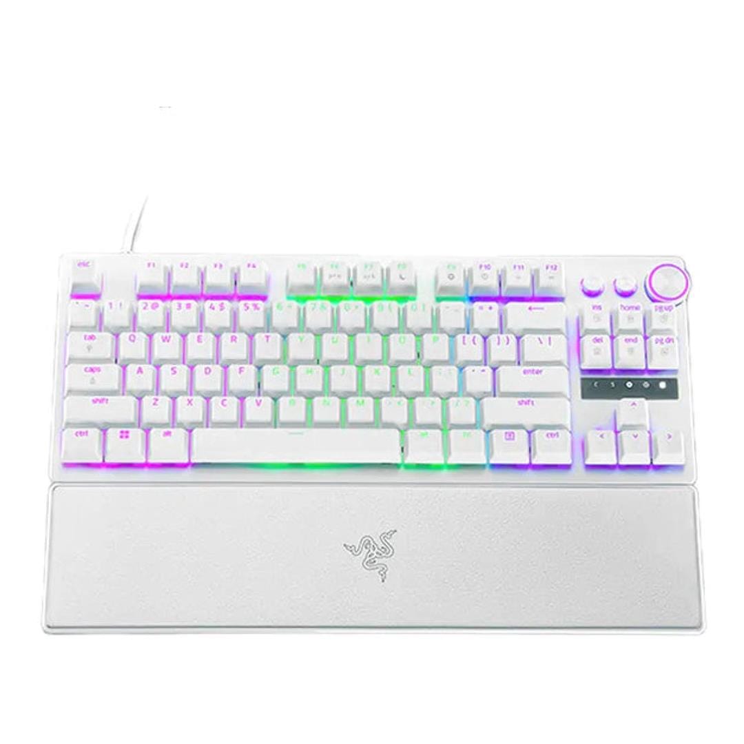 Razer Huntsman V3 Pro TKL Wired Esports Gaming Keyboard White RZ03-04981700-R3M1