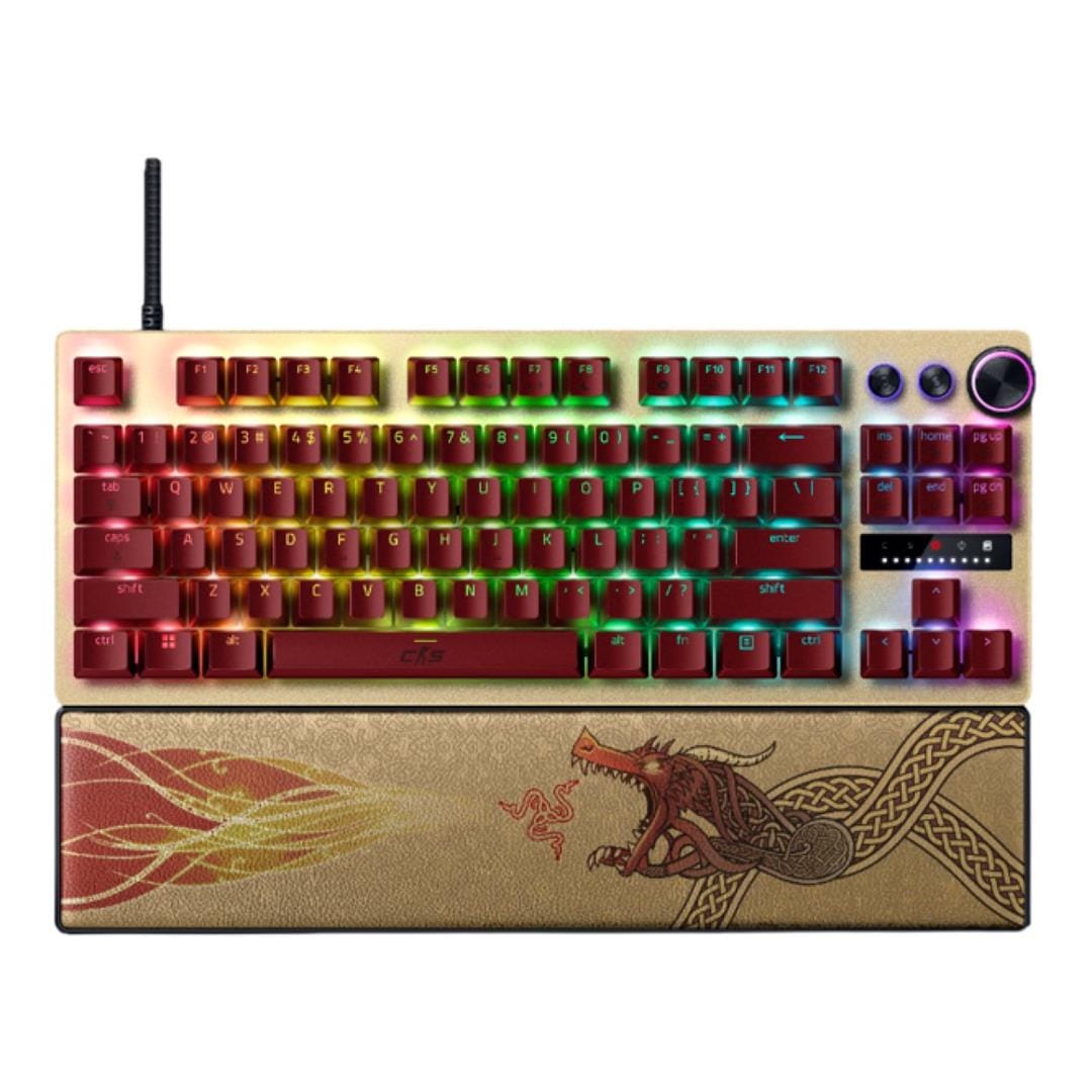 Razer Huntsman V3 Pro Tenkeyless Wired Gaming Keyboard Counter-Strike 2 Edition RZ03-04982100-R3M1