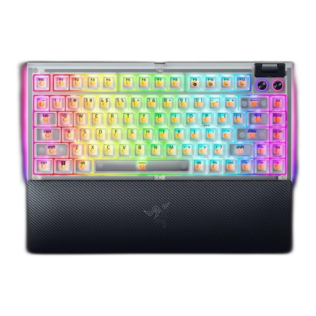 Razer BlackWidow V4 75 Gaming Keyboard Phantom White Edition RZ03-05003500-R3M1