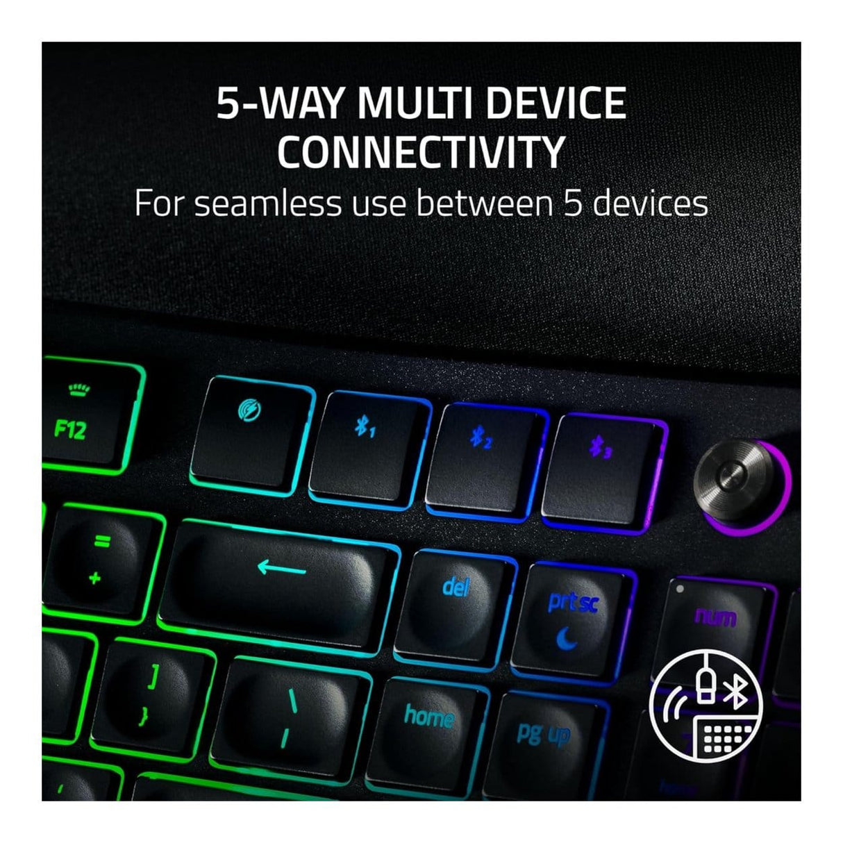 Razer Pro Type Ergo Premium Wireless Ergonomic Split Keyboard RZ03-05440100-R3M1