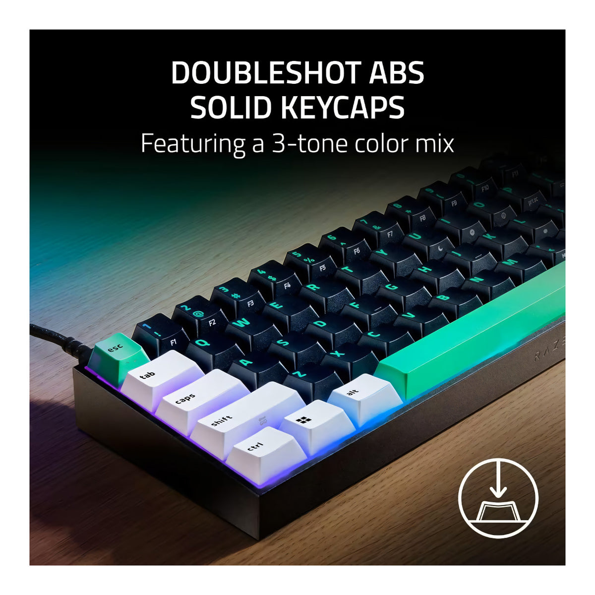 Razer Reclusa X Mini 65 Mechanical Gaming Keyboard - Black RZ03-05980100-R3M1