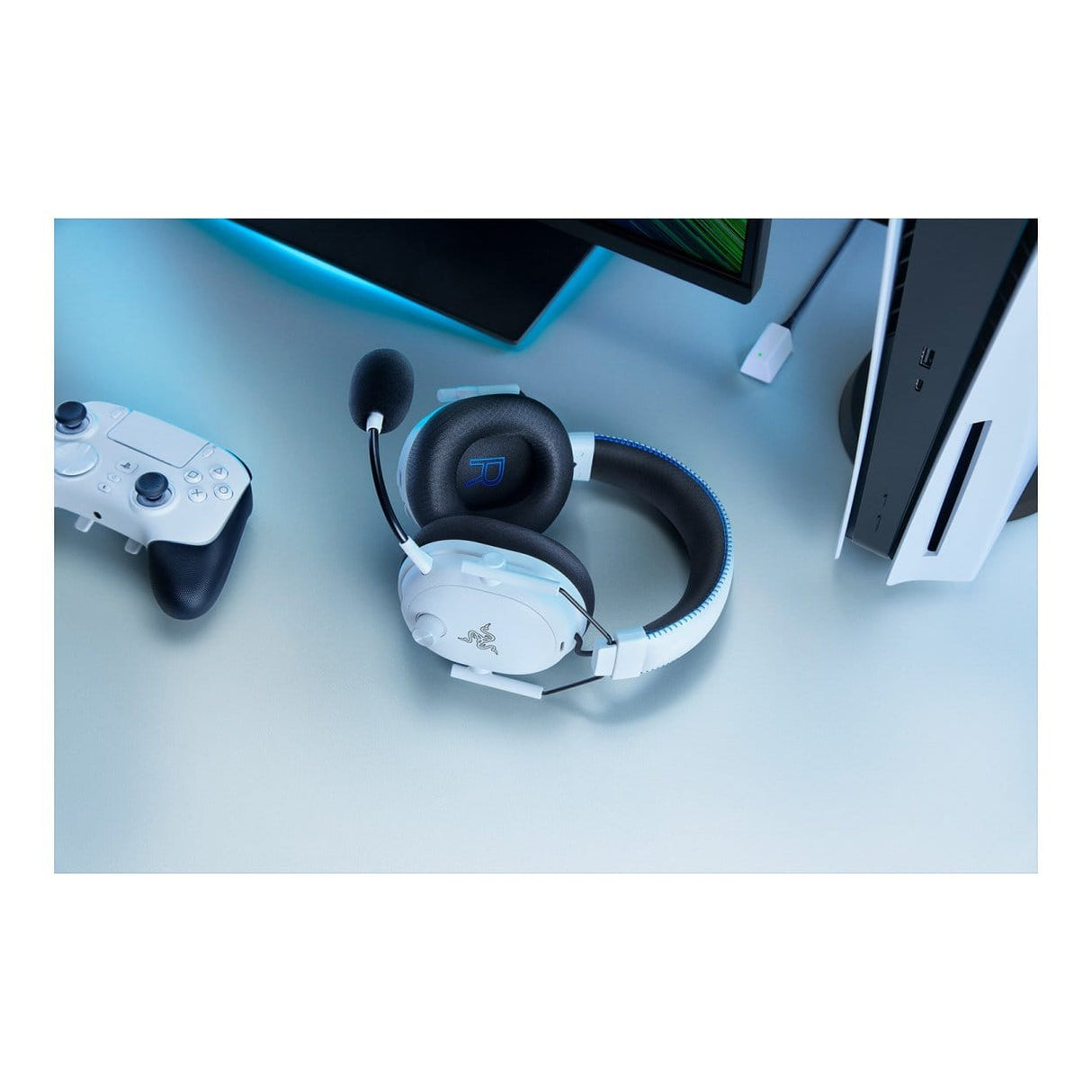 Razer BlackShark V3 Pro Wireless ANC Gaming Headset for PlayStation - White RZ04-05400600-R3G1
