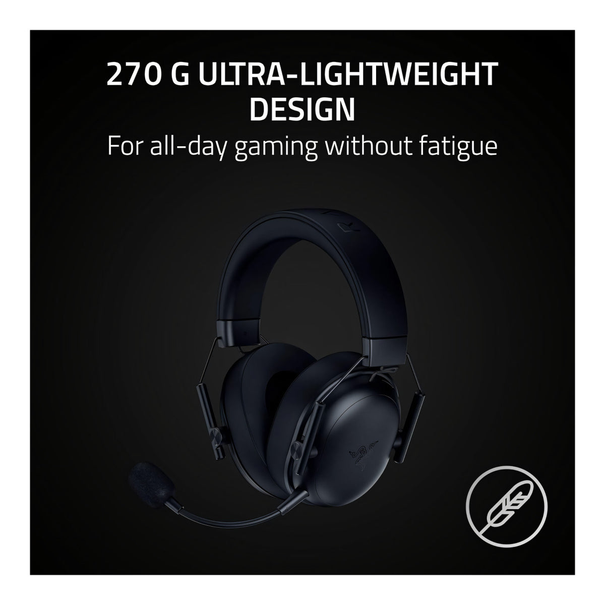 Razer BlackShark V3 X Hyperspeed Wireless Gaming Headset - Black RZ04-05420100-R3M1