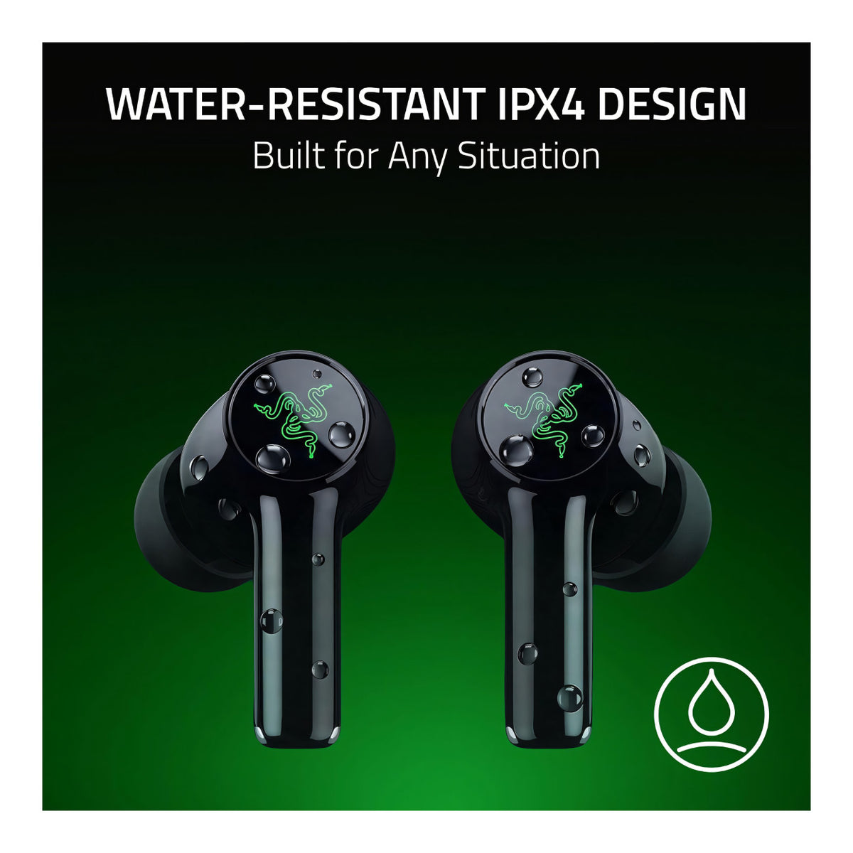 Razer Hammerhead V3 X HyperSpeed Wireless Gaming Earbuds for Xbox - Black RZ12-05620200-R3G1