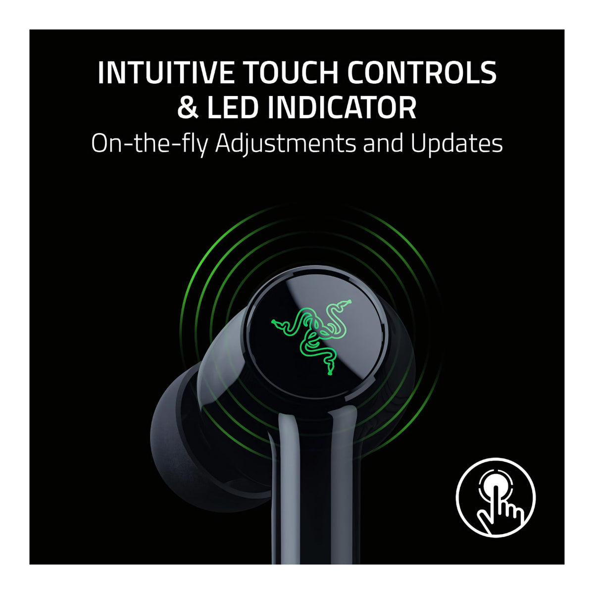 Razer Hammerhead V3 X HyperSpeed Wireless Gaming Earbuds for Xbox - Black RZ12-05620200-R3G1