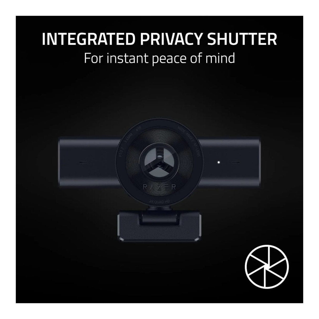 Razer Kiyo V2 X 1440P 60FPS Streaming Webcam RZ19-05380100-R3M1