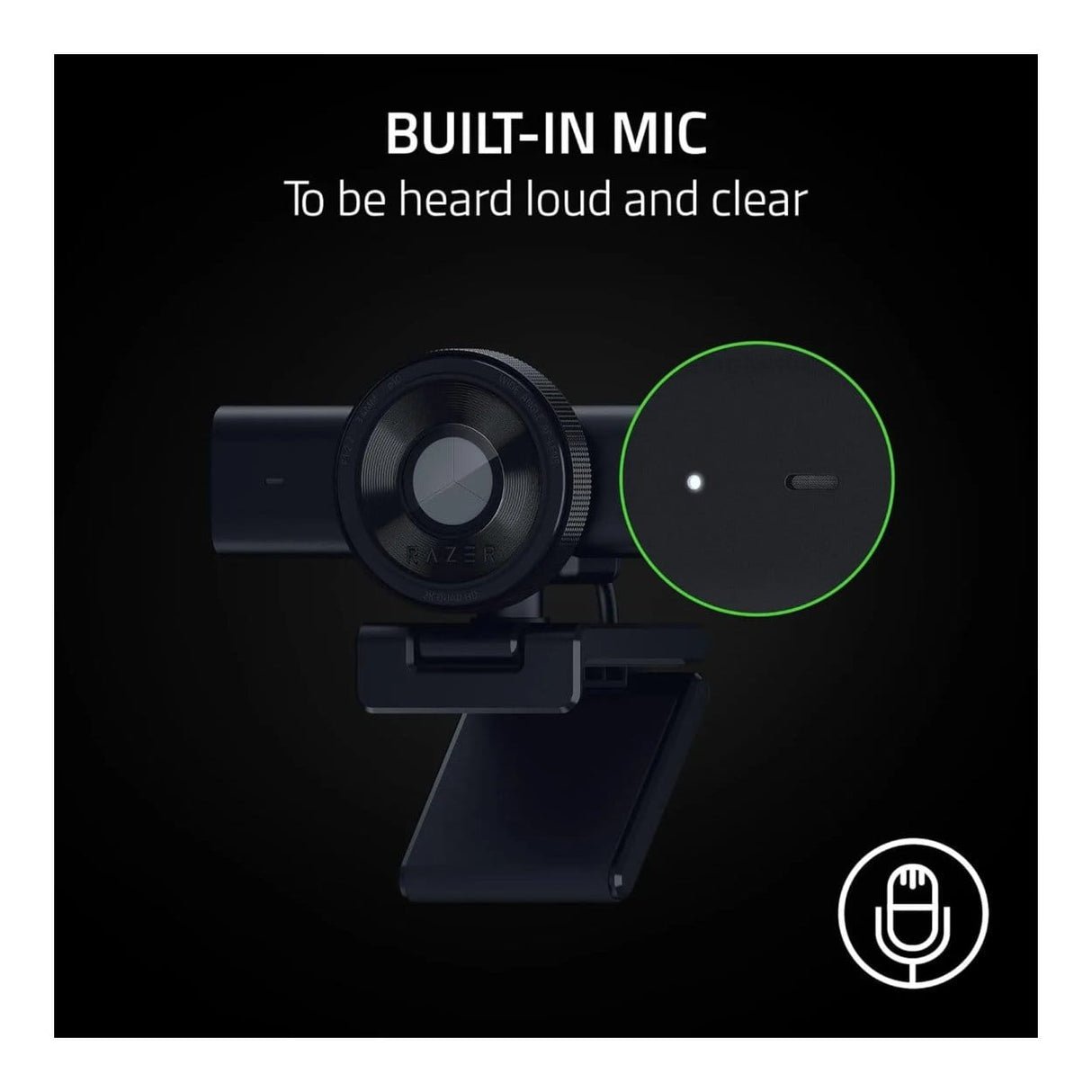 Razer Kiyo V2 X 1440P 60FPS Streaming Webcam RZ19-05380100-R3M1